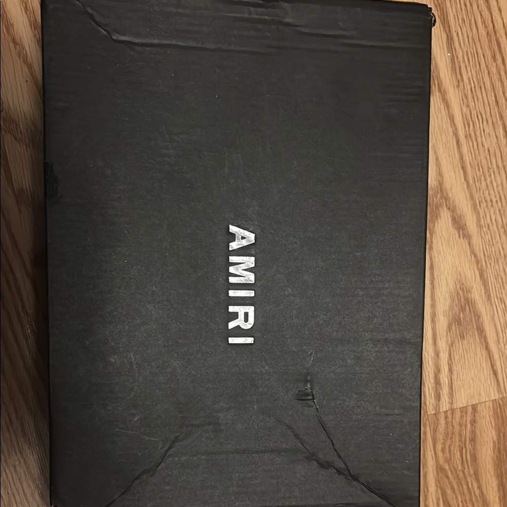 AMIRI Black Sneakers